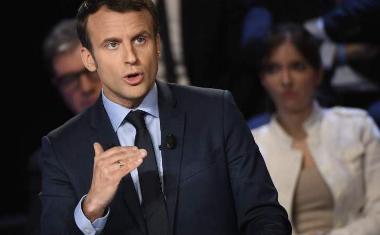 Preşedintele francez Emmanuel Macron (Getty Images)