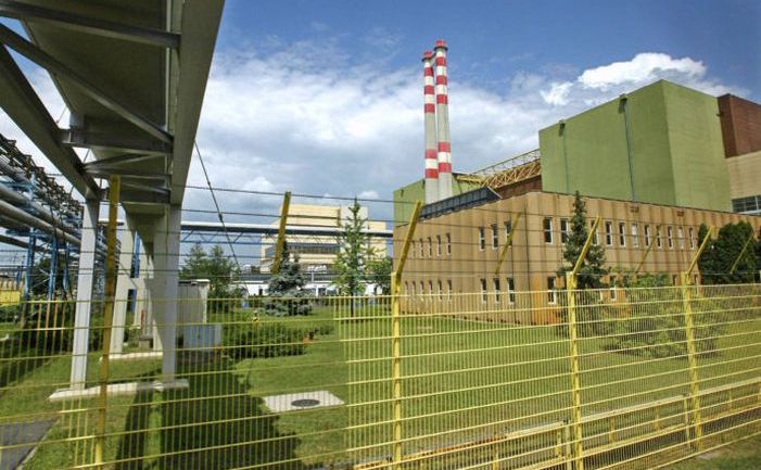 Clădirea principală a centralei nucleare de la Paks, Ungaria.