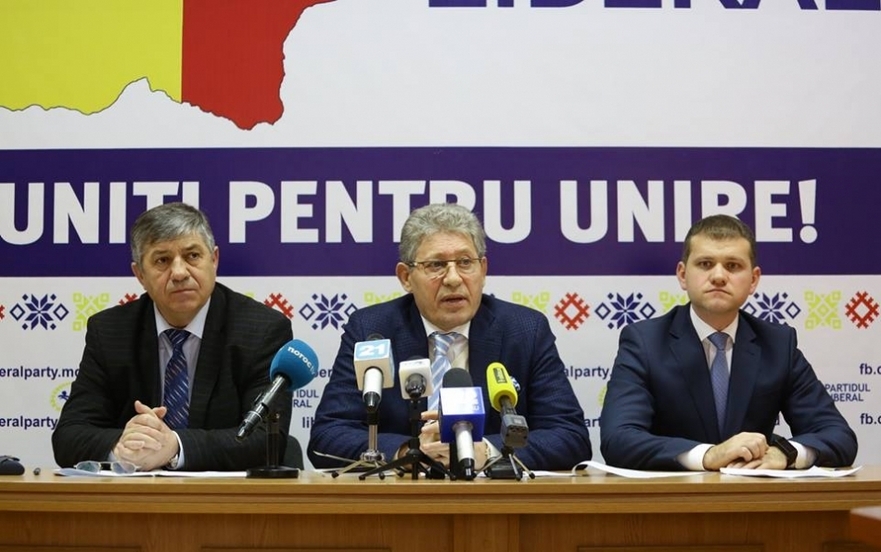 Ion Casian, Mihai Ghimpu şi Valeriu Munteanu în cadrul conferinţei de presă 23.01.2018