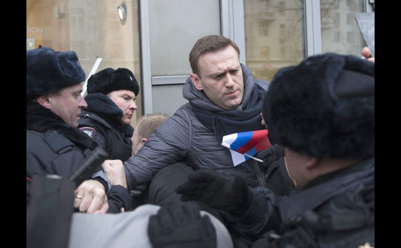 Alexei Navalny arestat la Moscova