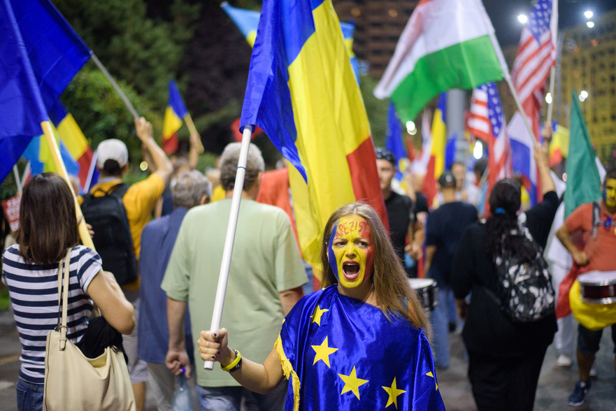 Imagine surprinsă de colegul nostru Mihuţ Savu, la protestele unde Epoch Times România a fost prezentă de-a lungul tumultosului an 2017 şi al începutului de an 2018 (Mihuţ Savu / Epoch Times)