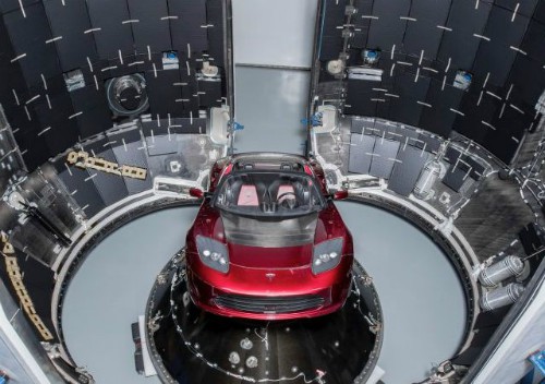 Tesla Roadster (Image credit: SpaceX)