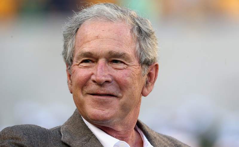 George W Bush (Ronald Martinez/Getty Images)