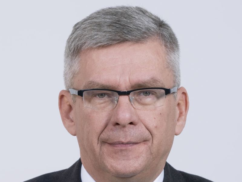 Preşedintele Senatului polonez, Stanislaw Karczewski.