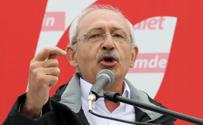 Kemal Kılıçdaroğlu, liderul Partidul Republican al Poporului (CHP) din Turcia