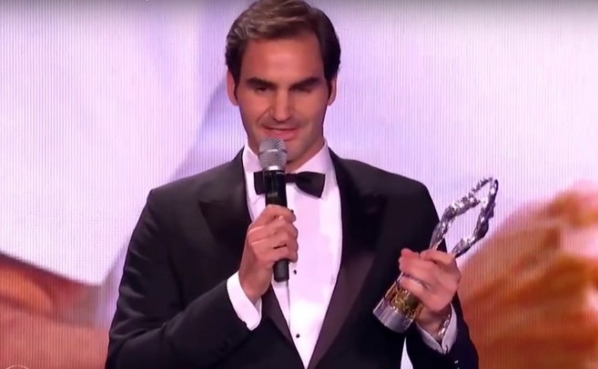 Elveţianul Roger Federer, câştigător al Premiului  Laureus.