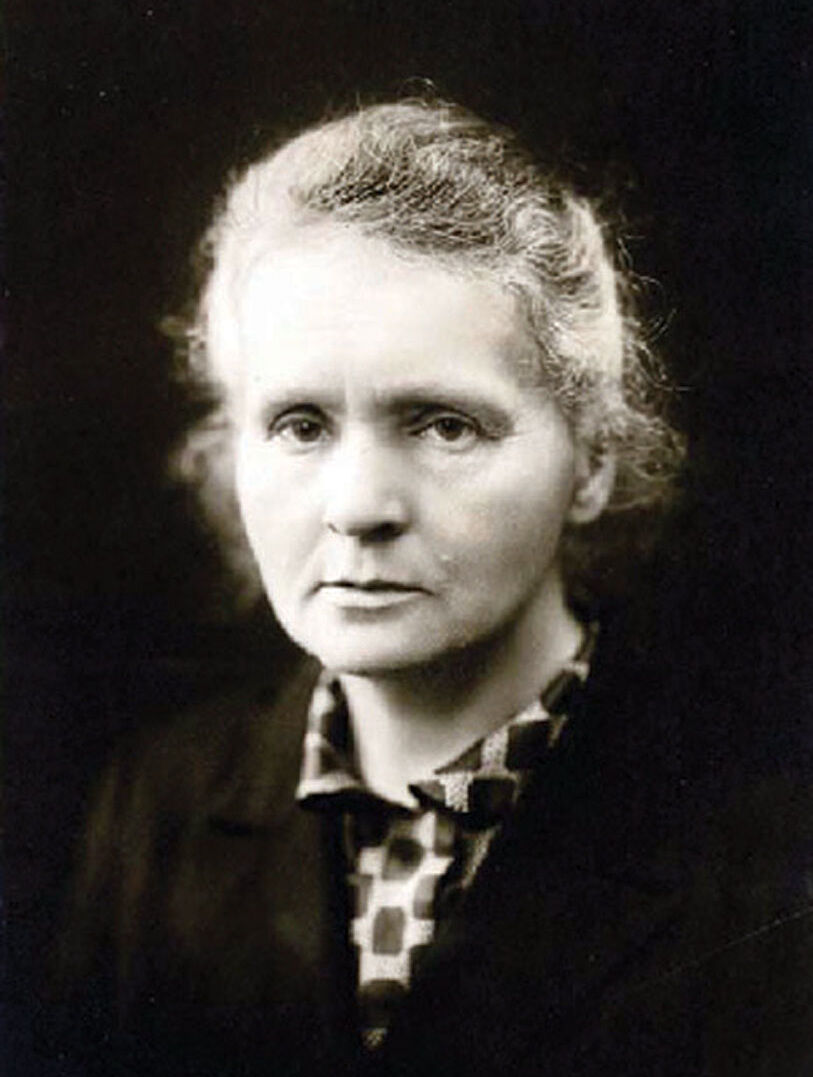 Marie Curie (Wikimedia)