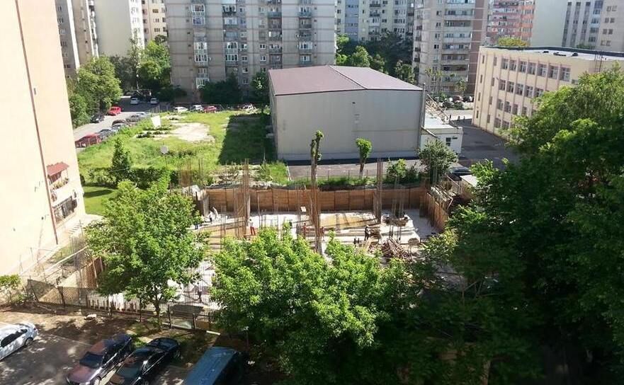 Începutul şantierului din Luncşoara, Bucureşti (CeRe)