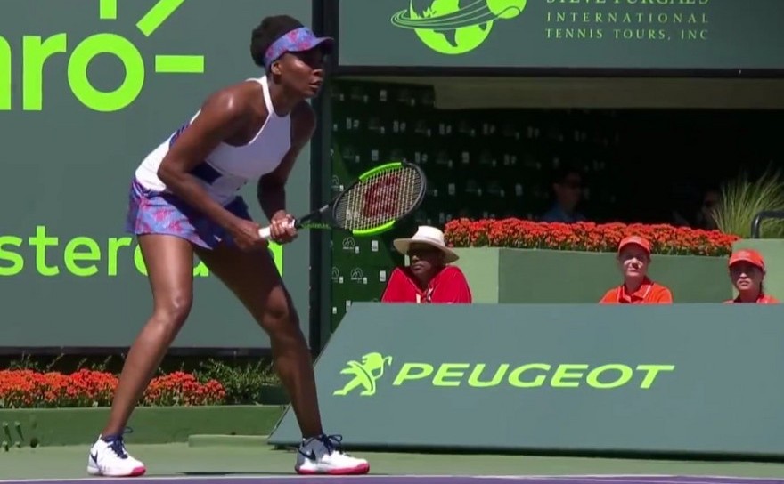 Jucătoarea americană de tenis Venus Williams.
