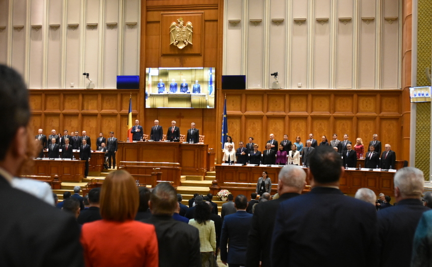 Şedinţă solemnă a Parlamentului la 100 de ani de la Unirea Basarabiei cu România