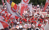 Protest SANITAS (Epoch Times România)