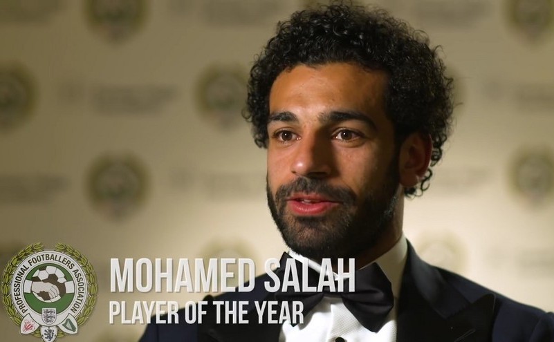 Atacantul egiptean Mohamed Salah (Liverpool).