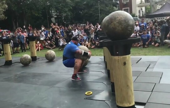 Cel mai puternic om din lume 2018 (2018 World’s Strongest Man) (Print screen YouTube)
