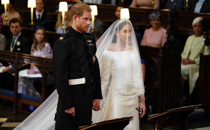 Prinţul Harry şi Meghan Markle împreună în capela St. George (Dominic Lipinski – WPA Pool/Getty Images)