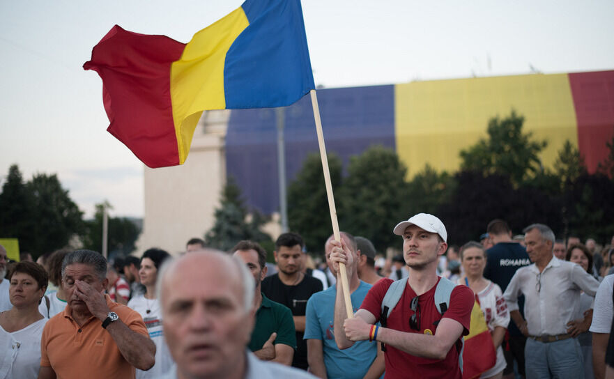 Protest (Mihuţ Savu / Epoch Times România)