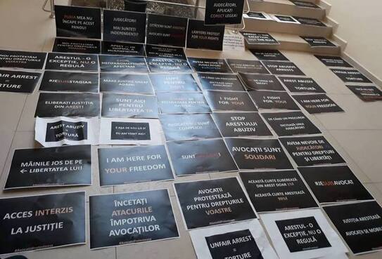 Protest al avocaţilor în faţa Curţii de Apel Chişinău, 26.06.2018 (facebook.com/uam)