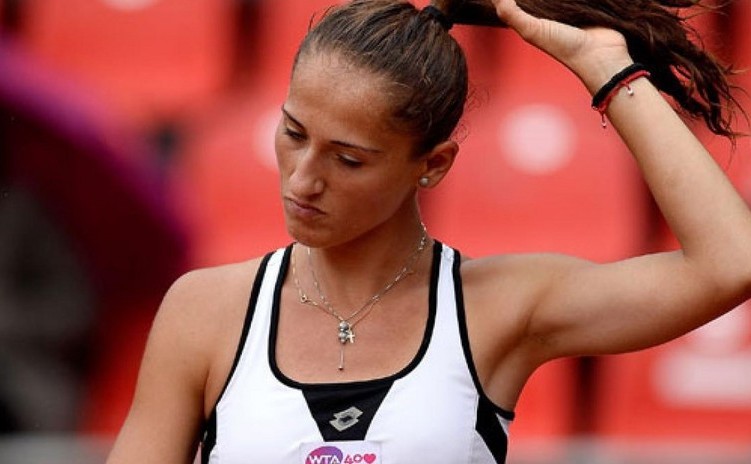 Jucătoarea română de tenis Alexandra Cadanţu. (Getty Images)