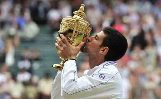 Jucătorul sârb de tenis Novak Djokovic. (Getty Images)