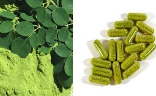 Multivitamine pe bază de Moringa oleifera (captură web)