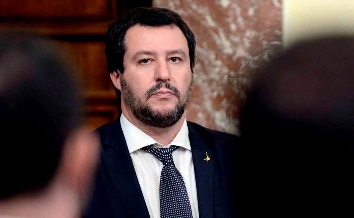 Ministrul italian de interne Matteo Salvini