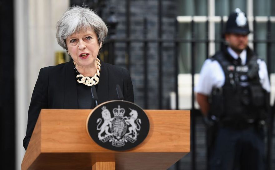 Premierul britanic Theresa May (Leon Neal/Getty Images)