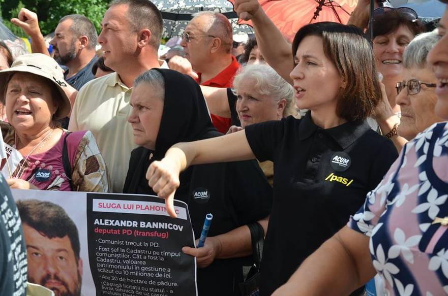 Protest la Chişinău ”Înconjurăm Parlamentul!” 19.07.2018