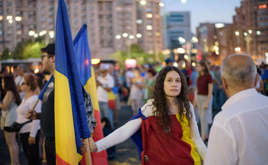 Protest (Mihuţ Savu / Epoch Times)