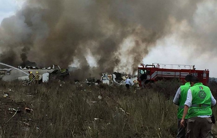 Avion prăbuşit în Mexic