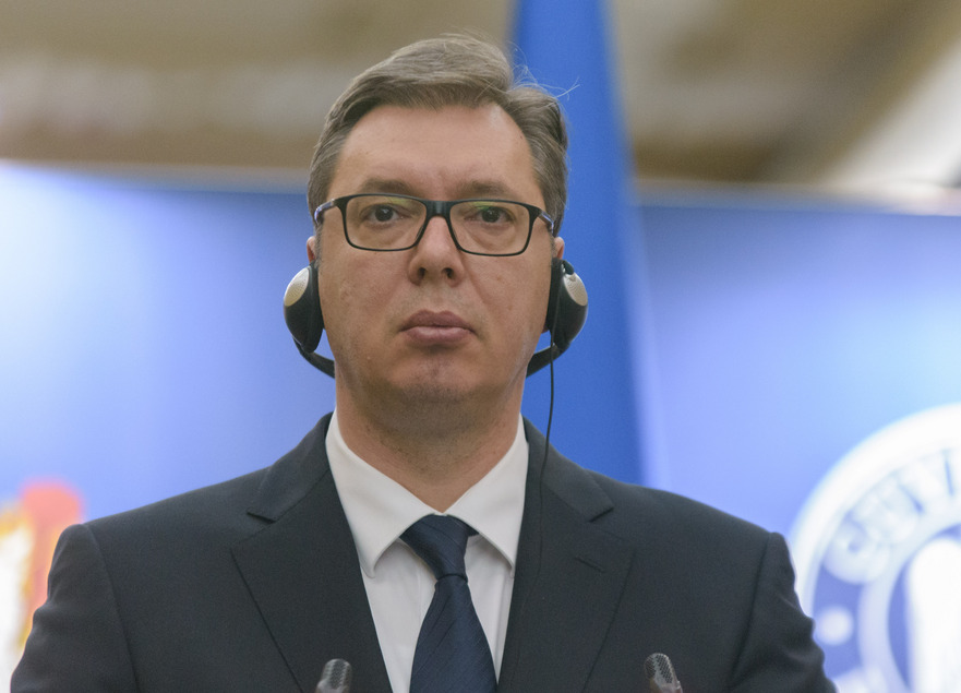 Aleksandar Vucic, preşedintele Serbiei