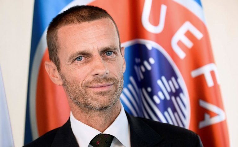 Preşedintele UEFA, Aleksander Ceferin.