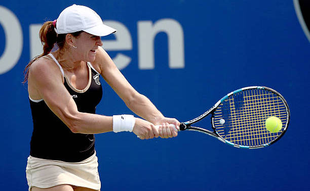Jucătoarea română de tenis Alexandra Dulgheru.