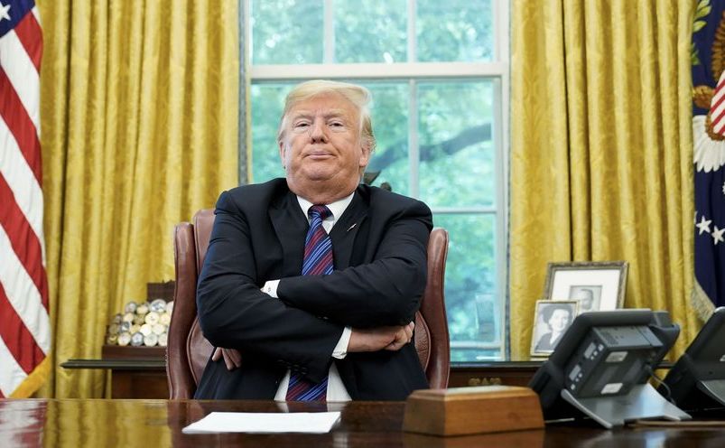 Donald Trump în Biroul Oval