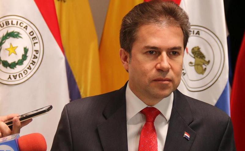 Ministrul de Externe din Paraguay, Luis Alberto Castiglioni (Captură Foto)
