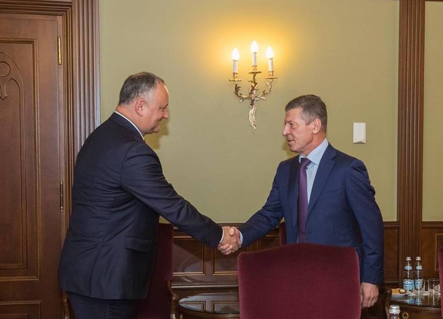 Întâlnirea lui Igor Dodon cu Dmitri Kozac la Moscova, 26.09.2018
