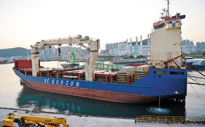 Nava rusească Sevastopol în portul sud-coreean Busan, 30 septembrie 2018
