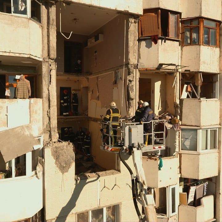 Explozie într-un bloc de locuit, Chişinău