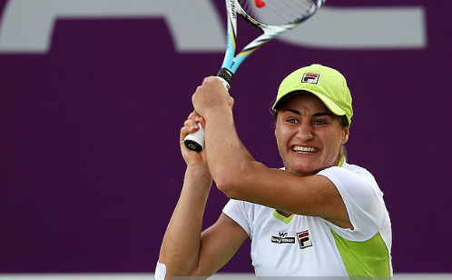 Jucătoarea română de tenis Monica Niculescu.
