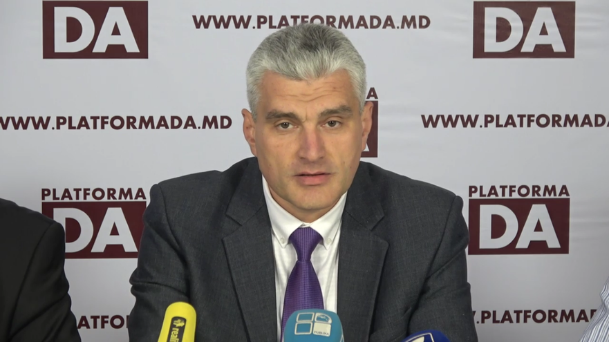 Alexandru Slusari, vicepreşedintele Platformei DA (Captură Foto / privesc.eu)