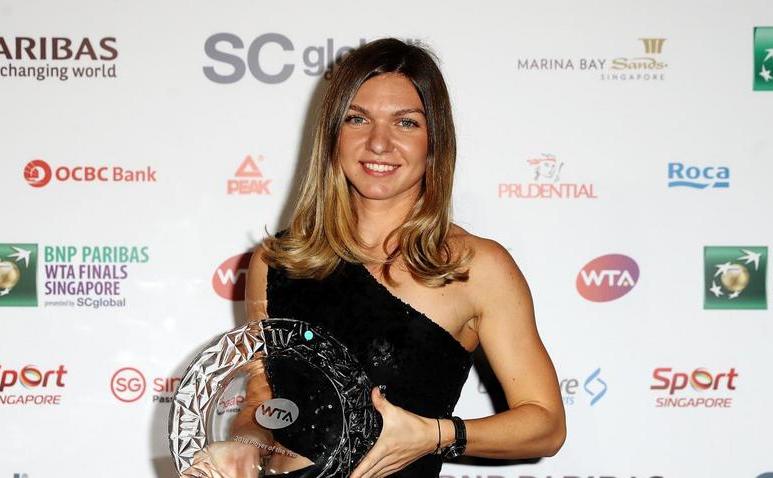 Lidera ierarhiei WTA, românca Simona Halep.