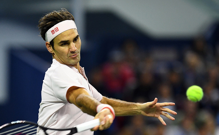 Jucătorul elveţian de tenis Roger Federer.