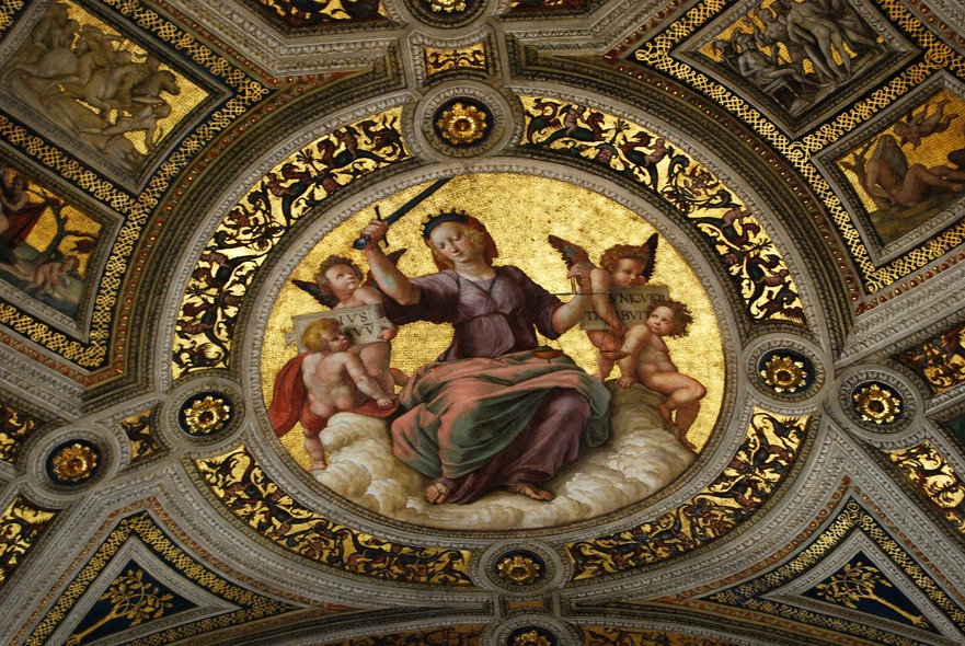 Fresca Muzeul Vatican.