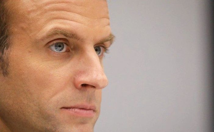 Preşedintele francez Emmanuel Macron (Ludovic Marin/AFP/Getty Images)