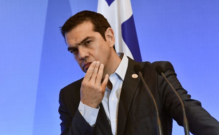 Premierul grec Alexis Tsipras (Sakis Mitrolidis/AFP/Getty Images)