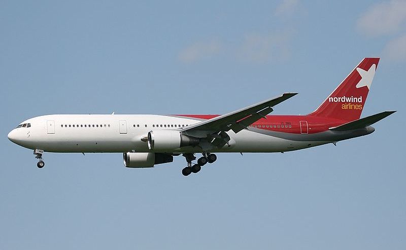 Avion al companiei ruseşti Nordwind Airlines