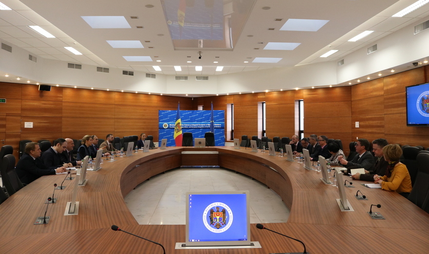Intrevederea cu mediatorii şi observatorii în procesul reglementării transnistrene