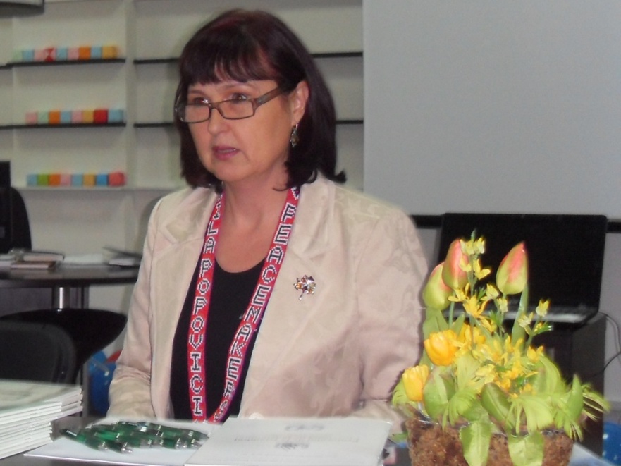 Ludmila Popovici, centrul Memoria, R. Moldova