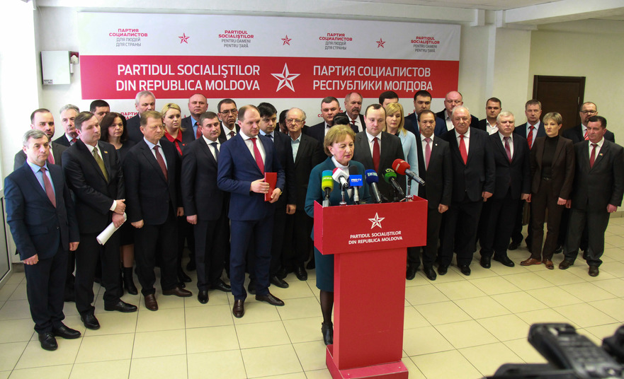 Conferinţa de presă a viitorilor deputaţi din cadrul PSRM (socialistii.md)