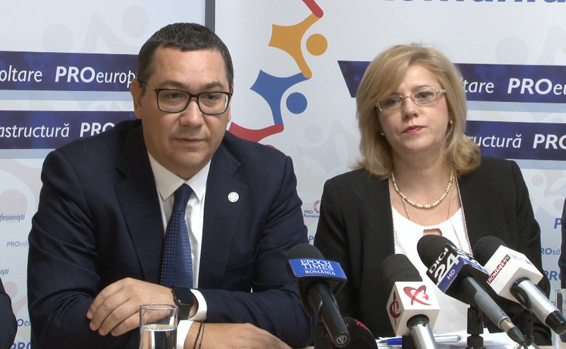 Victor Ponta şi Corina Creţu