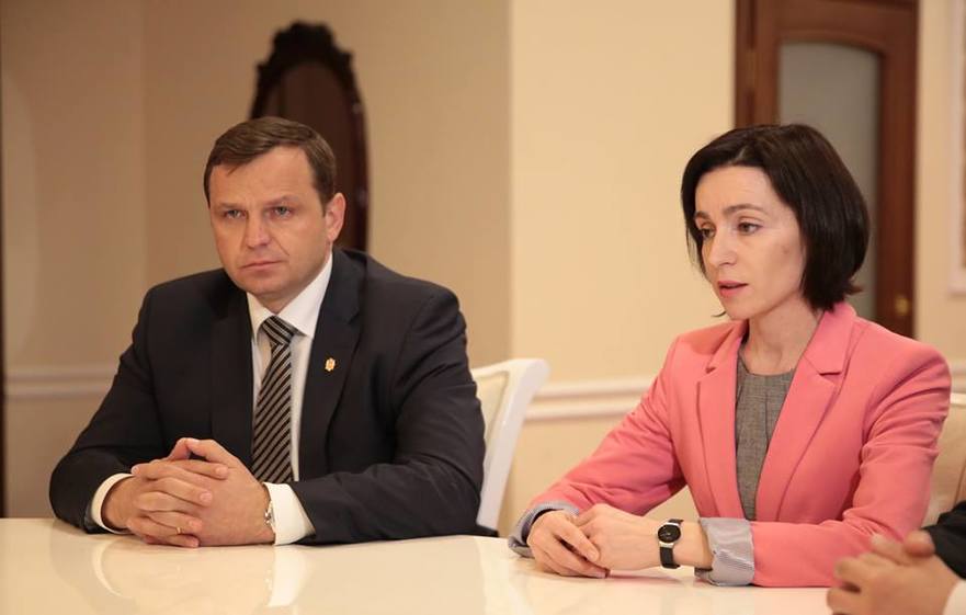 Maia Sandu şi Andrei Năstase, liderii Blocului ACUM (facebook.com/Andrei Năstase)