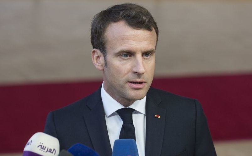 Preşedintele francez Emmanuel Macron